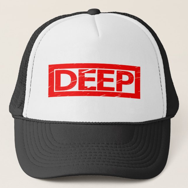 Deep Stamp Trucker Hat (Front)
