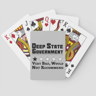 Deep State Government Poker Cards