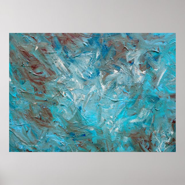 Deep Teal Poster (Front)