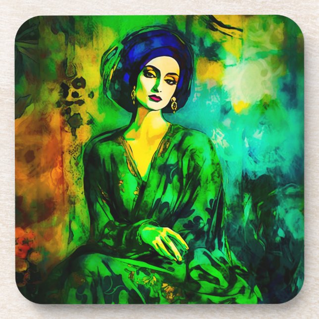 Deep Thoughts  Beverage Coaster (Front)