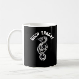 Deep Throat Snake Adult Humor Coffee Mug