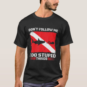 Deep Underwater Snorkeler Scuba Diving Snorkeling T-Shirt