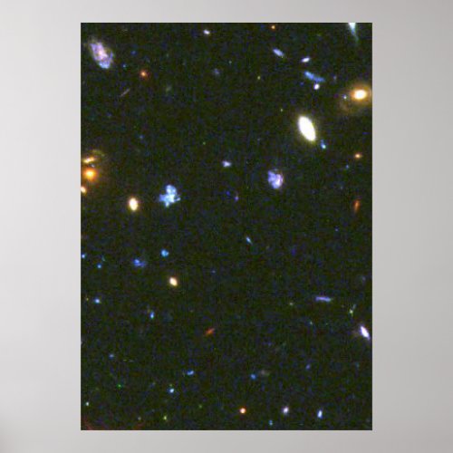 Deep View of Early Universe Helps Solve the Faint Poster