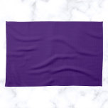 Deep Violet Solid Color Kitchen Towel<br><div class="desc">Deep Violet Solid Color</div>