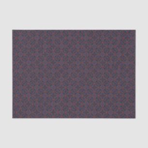Deep Western Heritage Lace Navy Tissue Paper