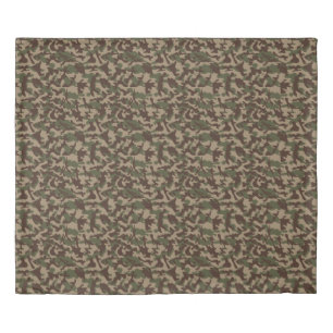 Deep Wood Camouflage Duvet Cover