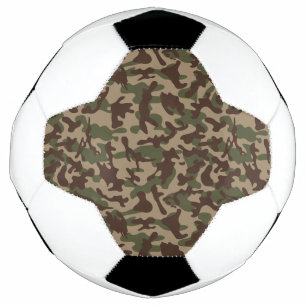 Deep Wood Camouflage   Soccer Ball