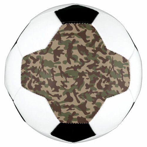 Deep Wood Camouflage   Soccer Ball