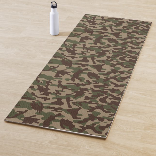 Deep Wood Camouflage  Yoga Mat (In Situ)