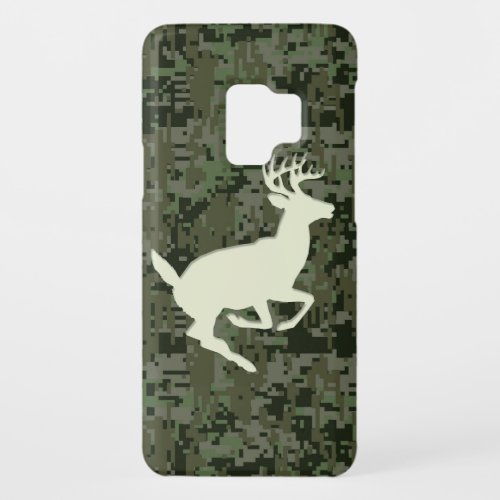 Deep Woods Digital Camouflage Camo Deer Case_Mate Samsung Galaxy S9 Case