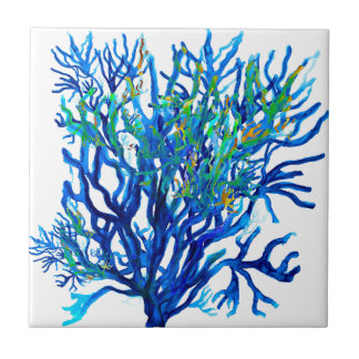 DeepBlue Coral Ceramic Tile