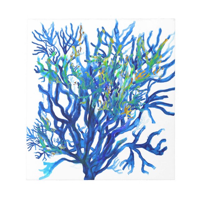 DeepBlue Coral Notepad (Front)
