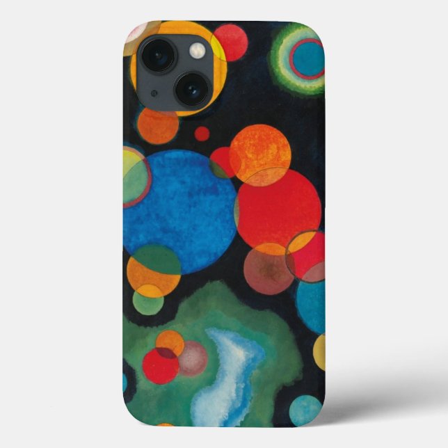 Deepened Impulse Abstract Oil on Canvas Kandinsky Case-Mate iPhone Case (Back)