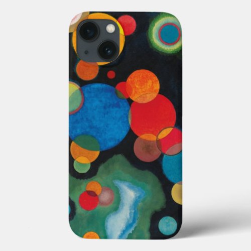 Deepened Impulse Abstract Oil on Canvas Kandinsky iPhone 13 Case