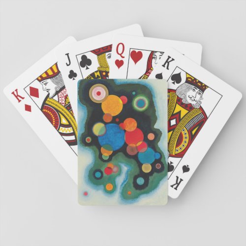 Deepened Impulse Abstract Oil on Canvas Kandinsky Playing Cards