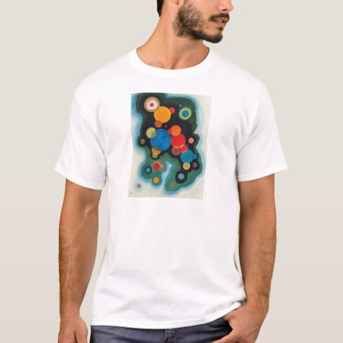 Deepened Impulse Abstract Oil on Canvas Kandinsky T_Shirt