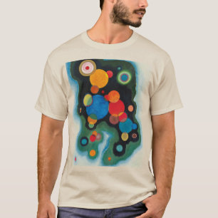 Deepened Impulse Abstract Oil on Canvas Kandinsky T-Shirt