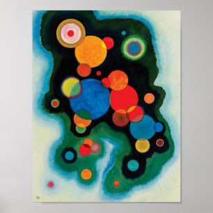Deepened Impulse by Wassily Kandinsky Poster
