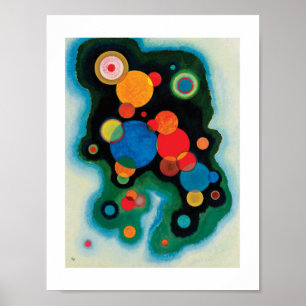 Deepened Impulse by Wassily Kandinsky Poster
