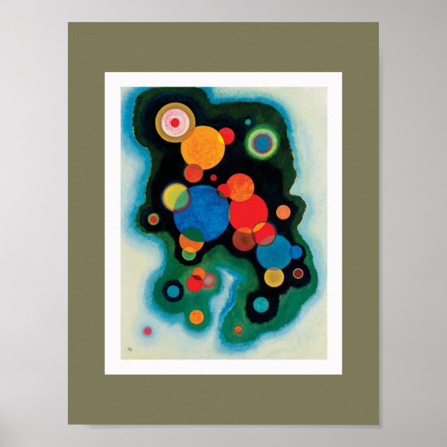 Deepened Impulse by Wassily Kandinsky Poster (Front)