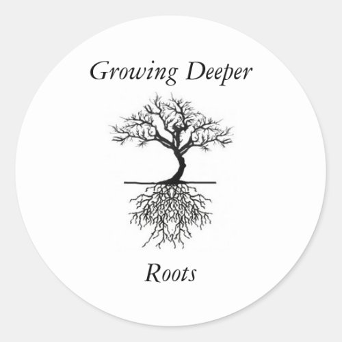 Deeper Roots Stickers