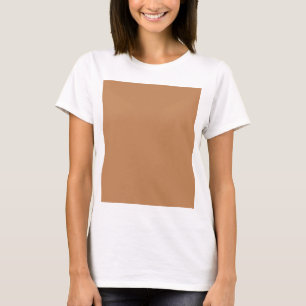 Deeper Sandy Beige Caramel Cafe Au Lait Color T-Shirt