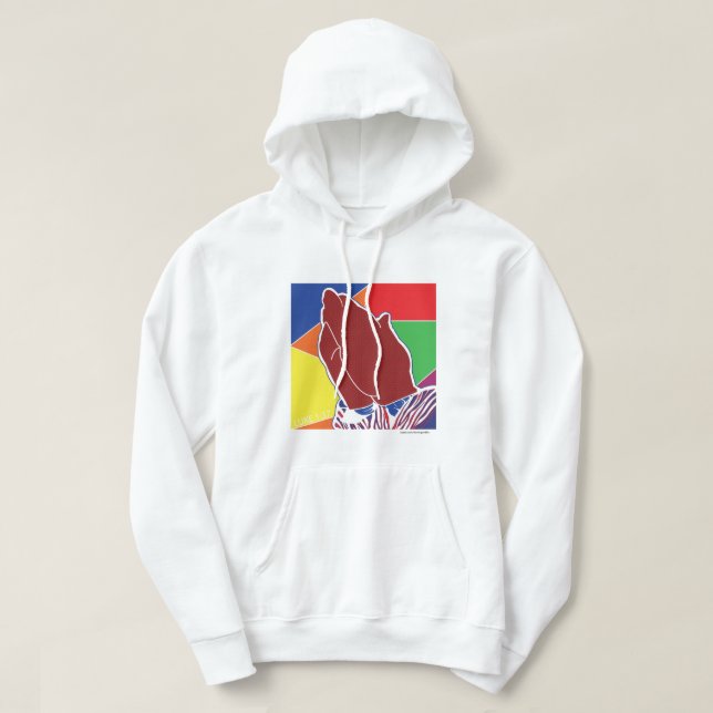 Deeper than stained glass windows hoodie (Design Front)