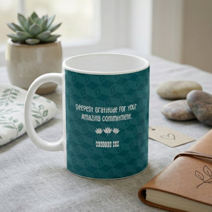 Deepest Gratitude Foster Care Customizable Coffee Mug