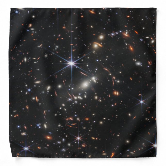 Deepest Infrared Image of the Universe | JWST Bandana (Front)