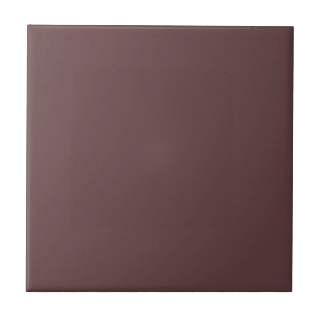 Deepest Maroon Square Kitchen and Bathroom Ceramic Tile (Front)