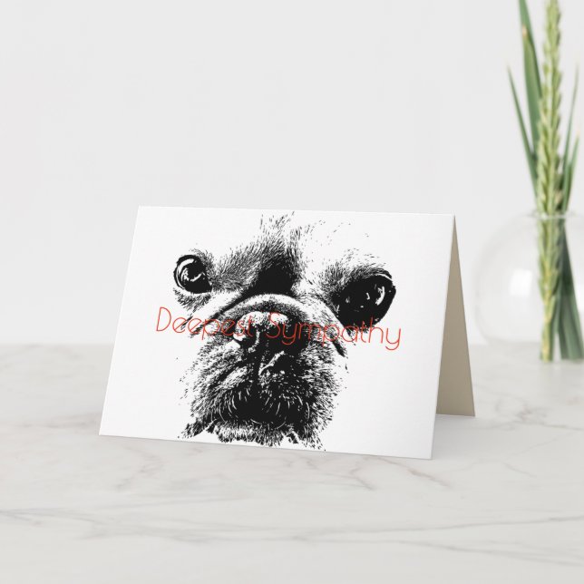 Deepest Sympathy Card (Front)