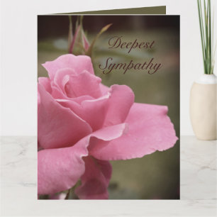 Deepest Sympathy Card