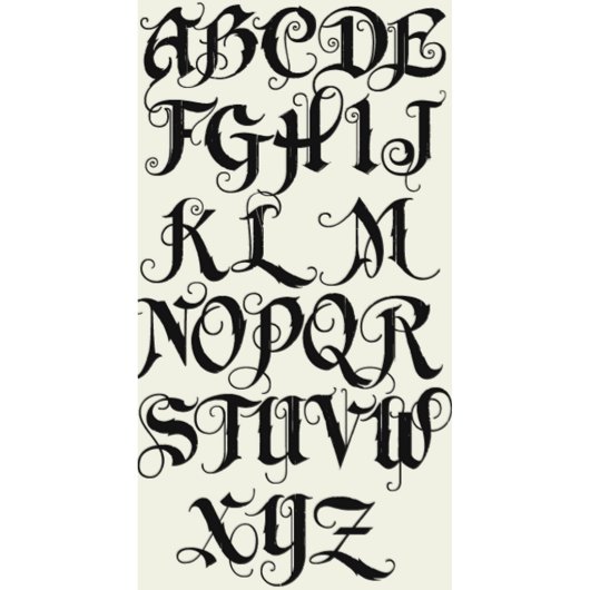 Deeply Carved Name & Initial Monogram Pub Glass (Font)