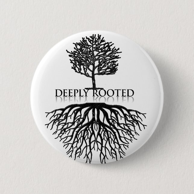 Deeply Rooted 2017 Pinback Button (Front)