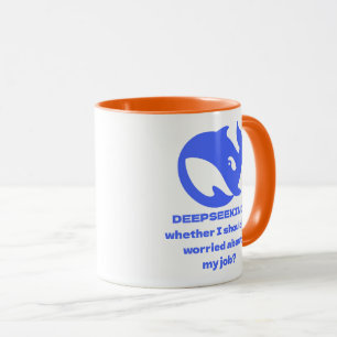 DEEPSEEK Customizable Personalized Editable Text Mug