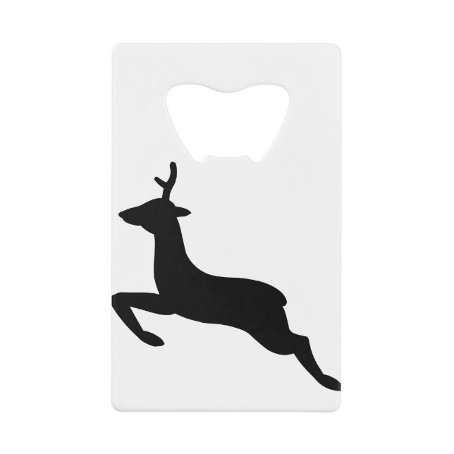 Deer 2 credit card bottle opener (Front)