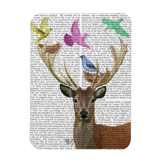 Deer and Birds Nests Pastel Shades Magnet (Vertical)