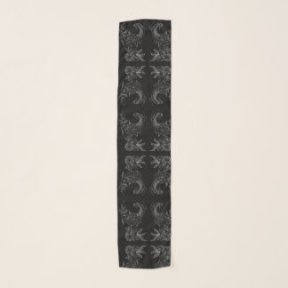 Deer And Pentagram Scarf