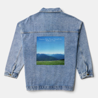 Deer and the Olympics Denim Jacket