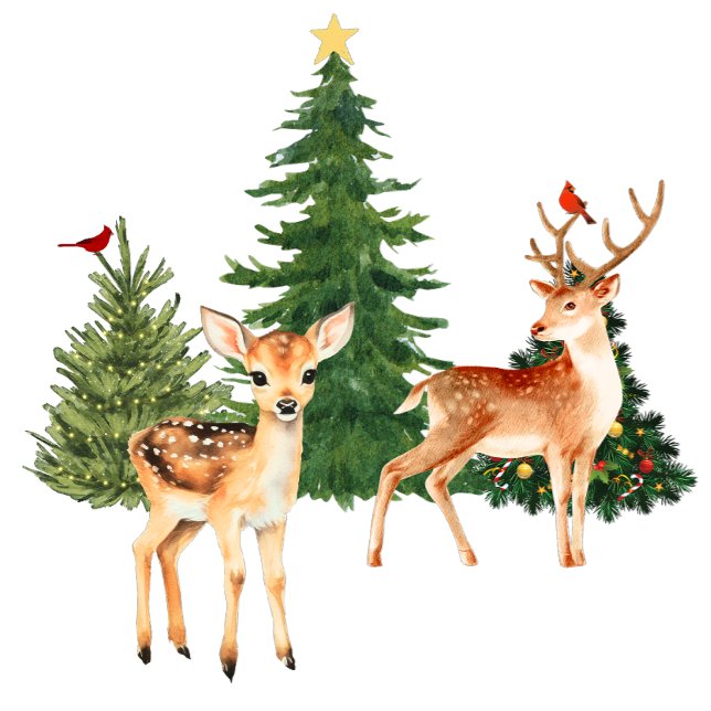 Deer and Trees T-Shirt (Creator Uploaded)