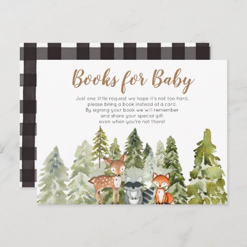 Deer animal adventure Camper Books for Baby Postcard