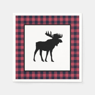 Deer Antler Wilderness Mountain Napkins