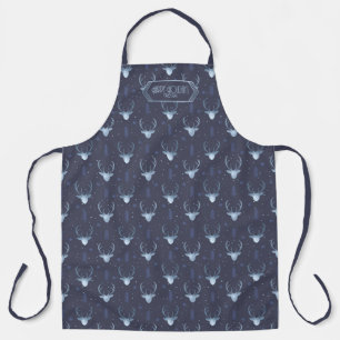 Deer Antlers Arrows Christmas Pattern V2 Bl ID861 Apron