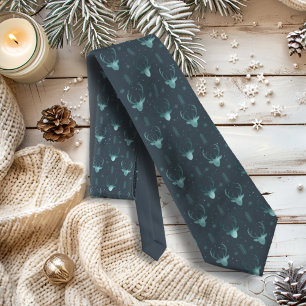 Deer Antlers Arrows Christmas Pattern V2 Tl ID861 Neck Tie