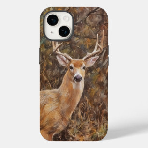 Deer Antlers Buck Wild Deer Art Phone Case