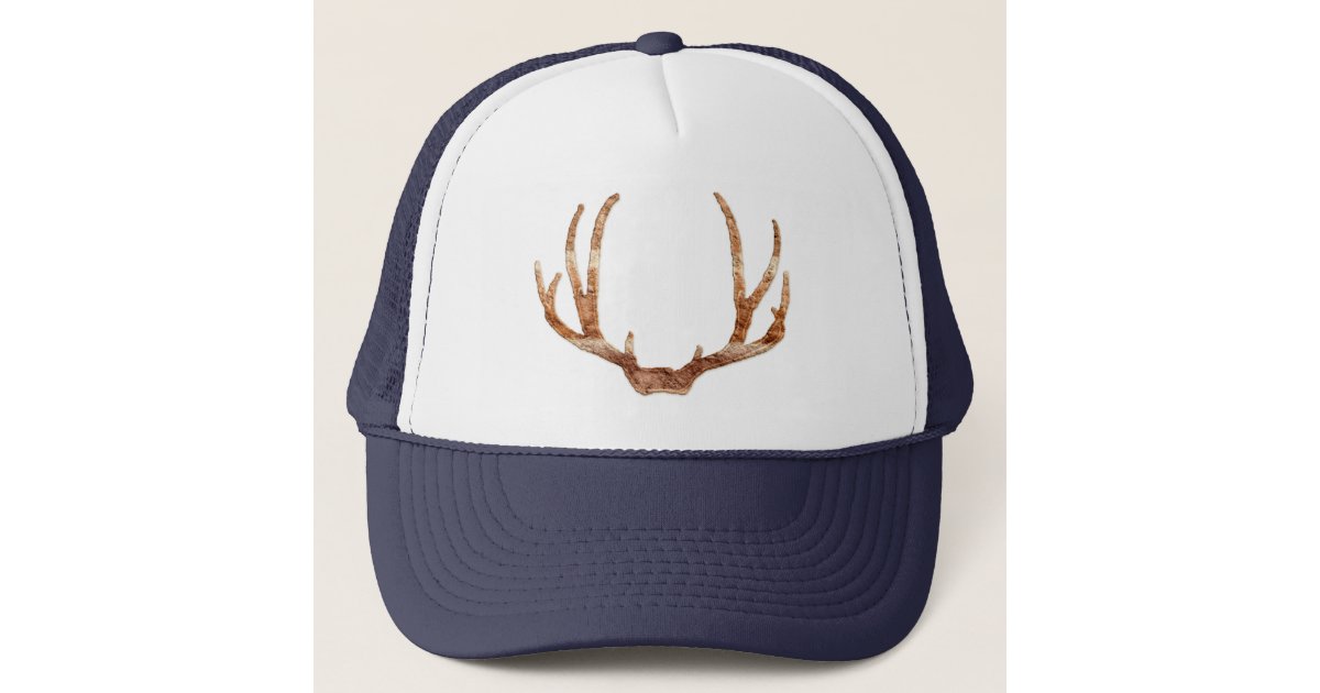 deer antlers deer hunter hat cap design