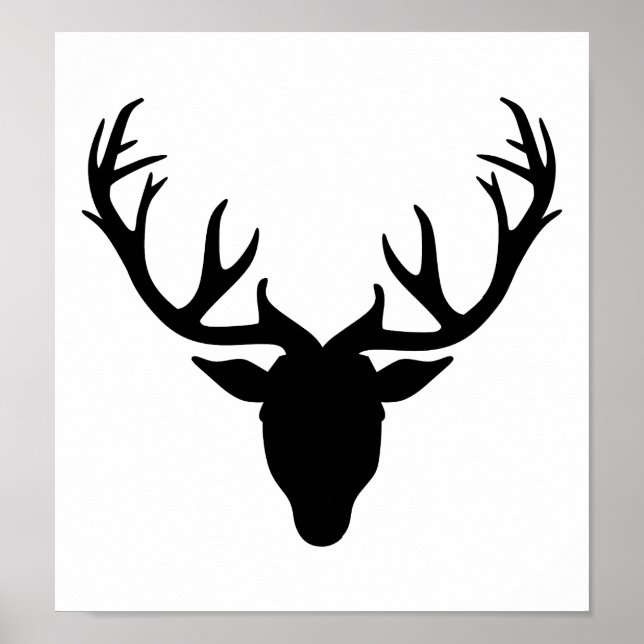 Deer antlers poster (Front)