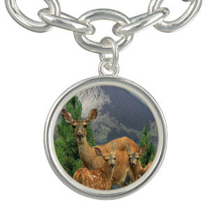 Deer art bracelet
