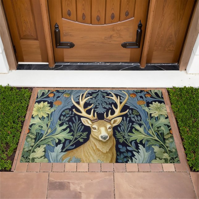 Deer art nouveau doormat (Outdoor)