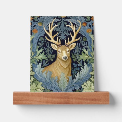 Deer art nouveau picture ledge